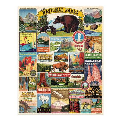 National Parks - 1000 brikker