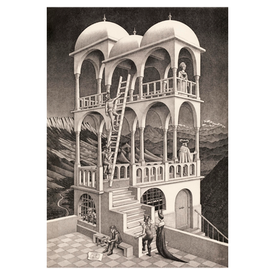 M.C. Escher: Belvedere - 1000 brikker