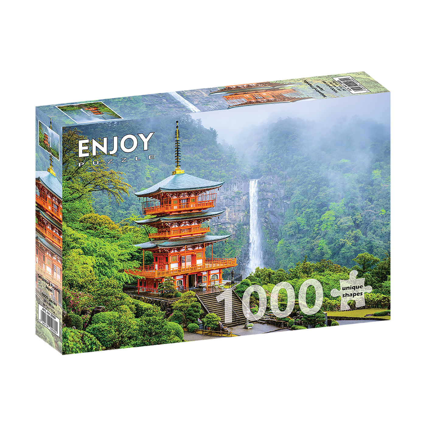 Seiganto-Ji Pagoda, Japan - 1000 brikker