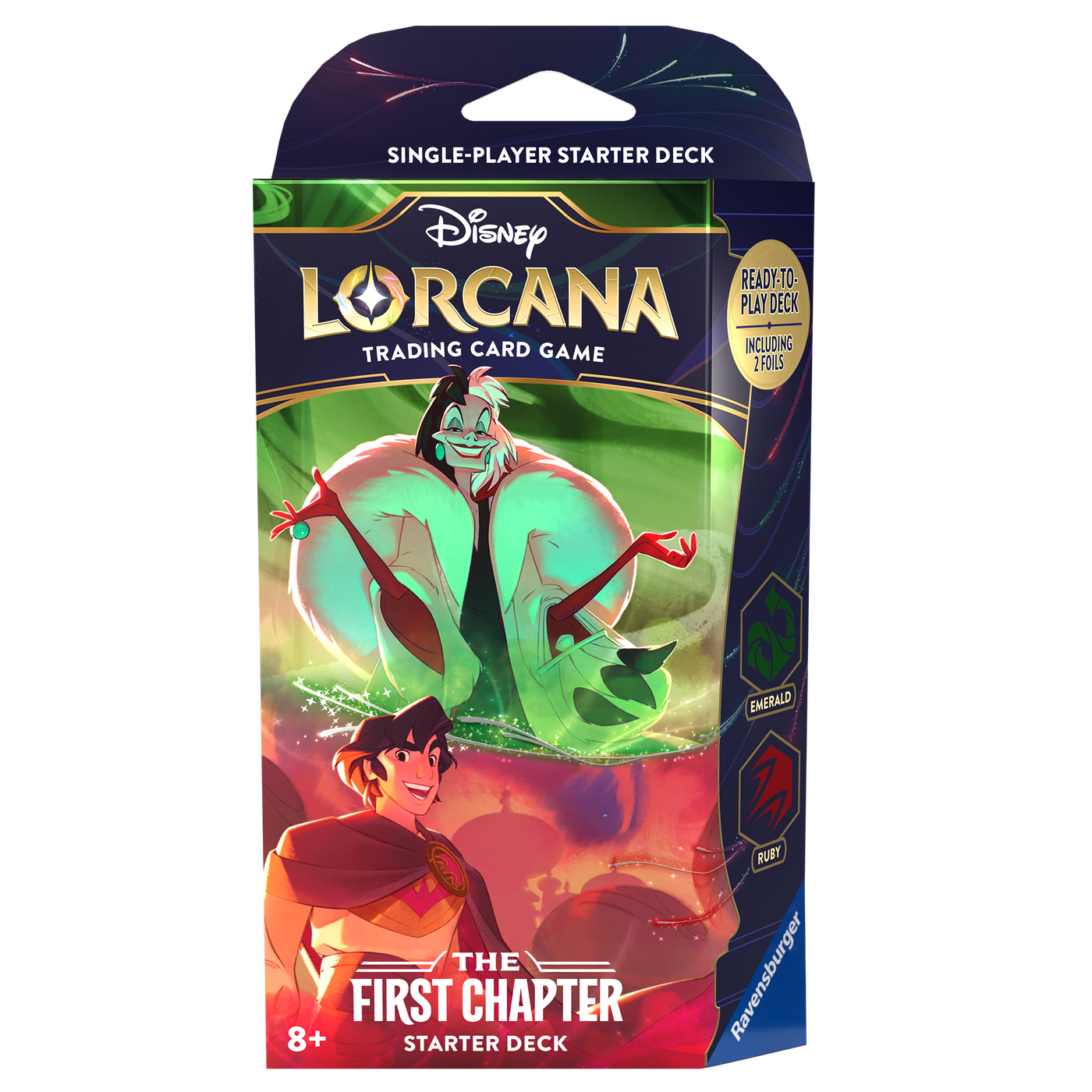 Disney Lorcana: The First Chapter - Cruella & Aladdin Starter Deck