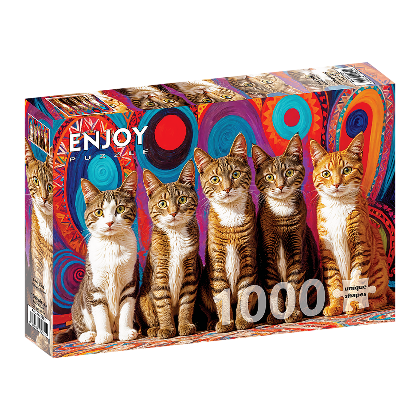 Five Cats - 1000 brikker