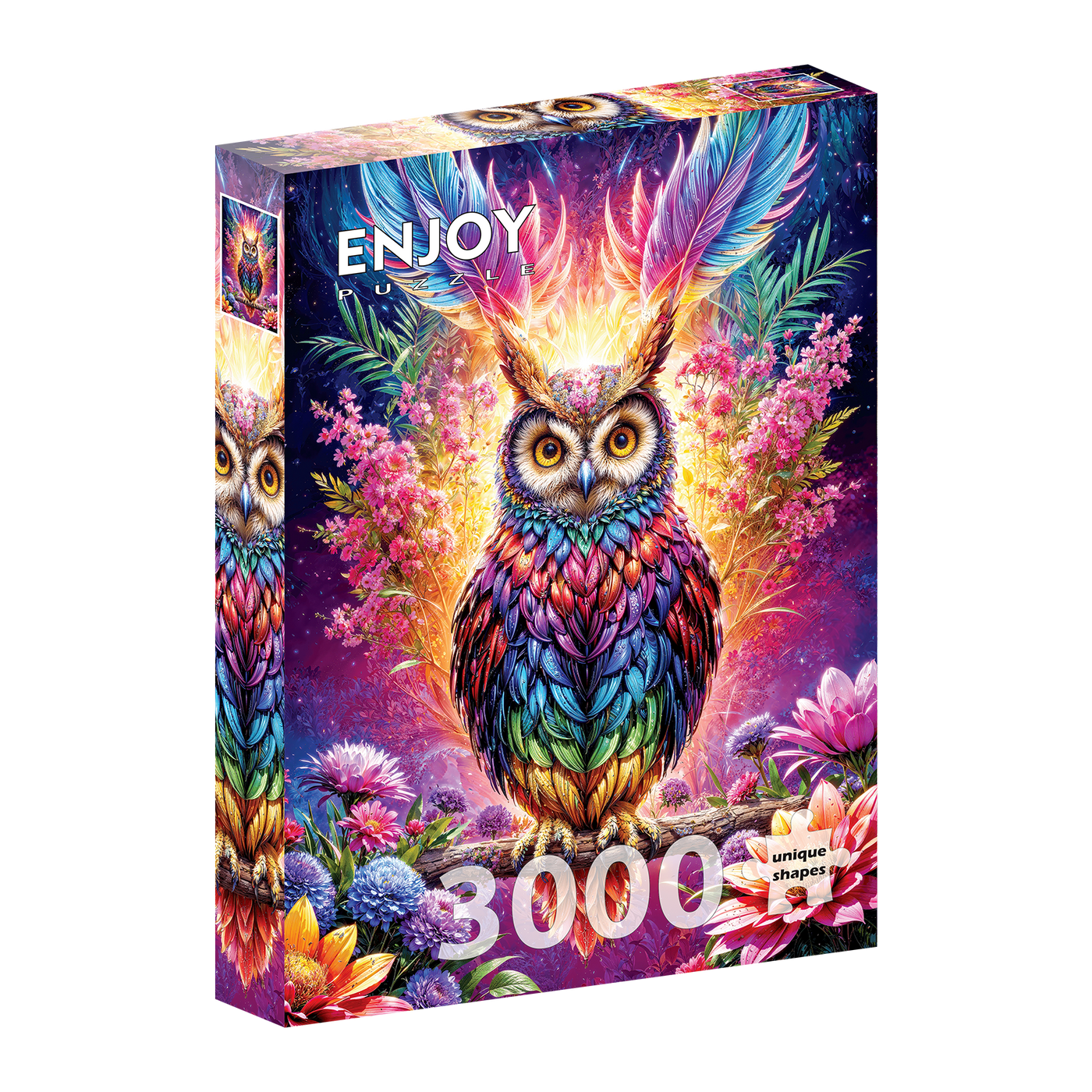 Neon Owl - 3000 brikker