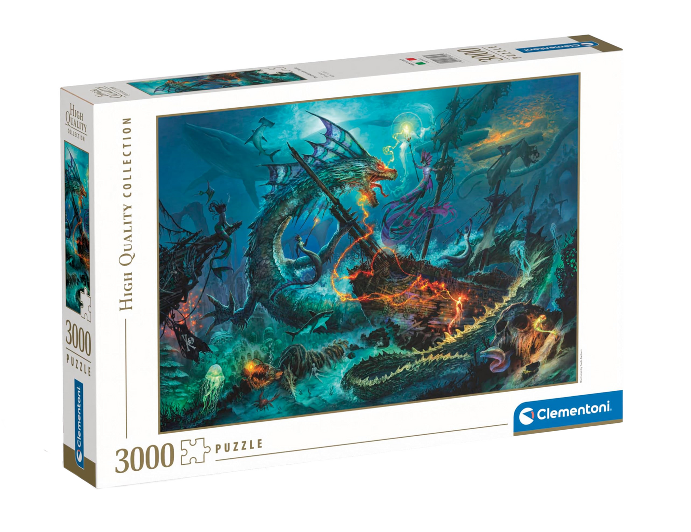 The Underwater Battle - 3000 brikker
