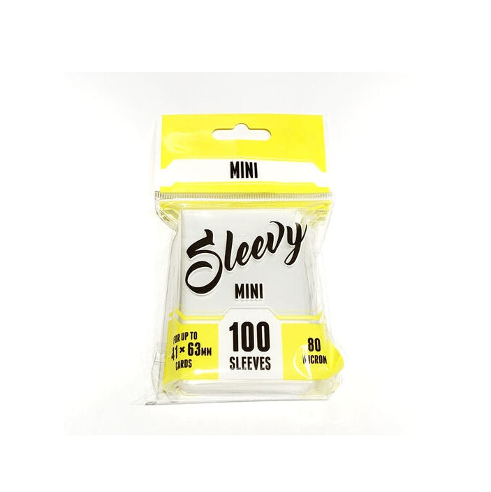 Sleeves Mini Matte Sleevy 100 pcs 41 x 63 mm Games Sleeves Mini Matte Sleevy 100 pcs 41 x 63 mm Games