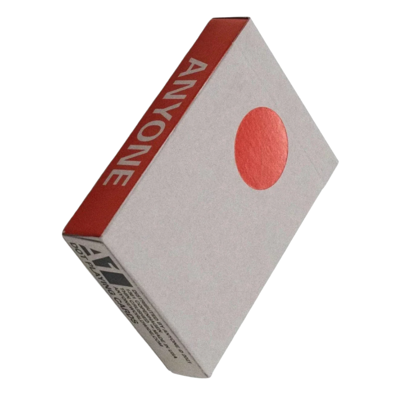 Playing cards Anyone Dot Red Gray XL – Games