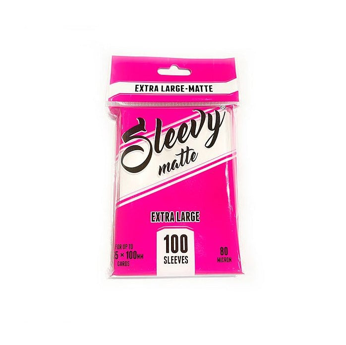 Sleeves XL Matte Sleevy 100 pcs 65 x 100 mm – Games