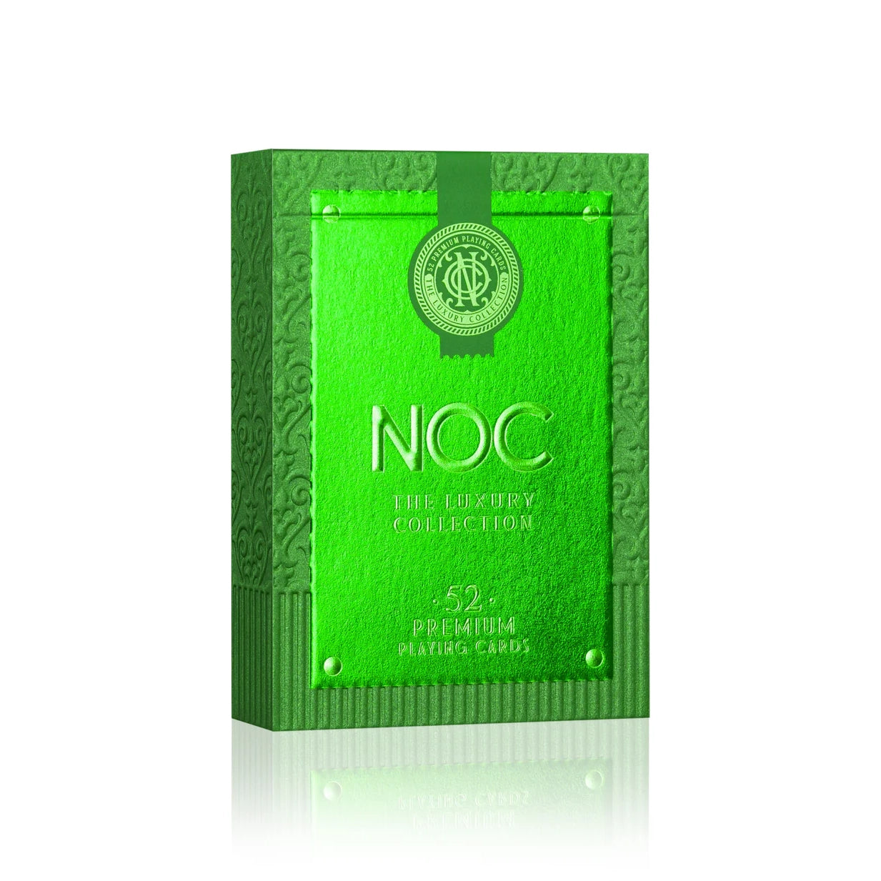 Playing cards Noc Luxury Emerald Green Foil – Games