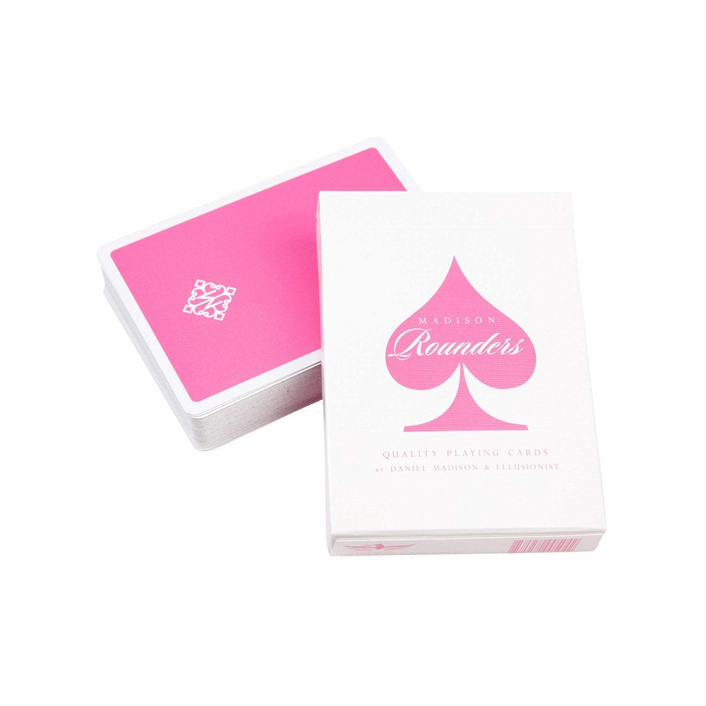 Madison Rounders playing cards (pink) – Games