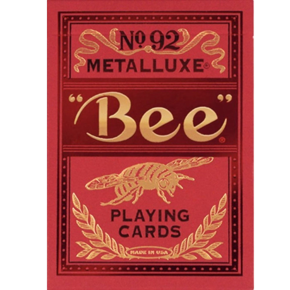 Bee Metalluxe spillekort