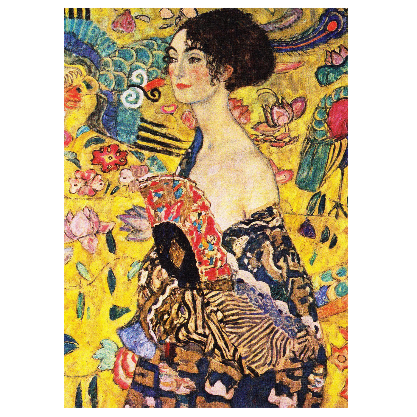 Klimt: Lady With a Fan 