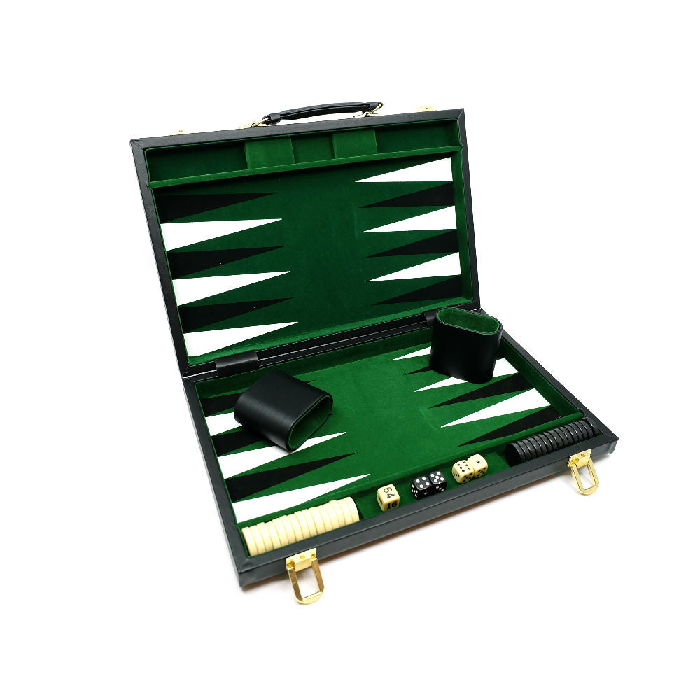 38 cm grøn backgammon