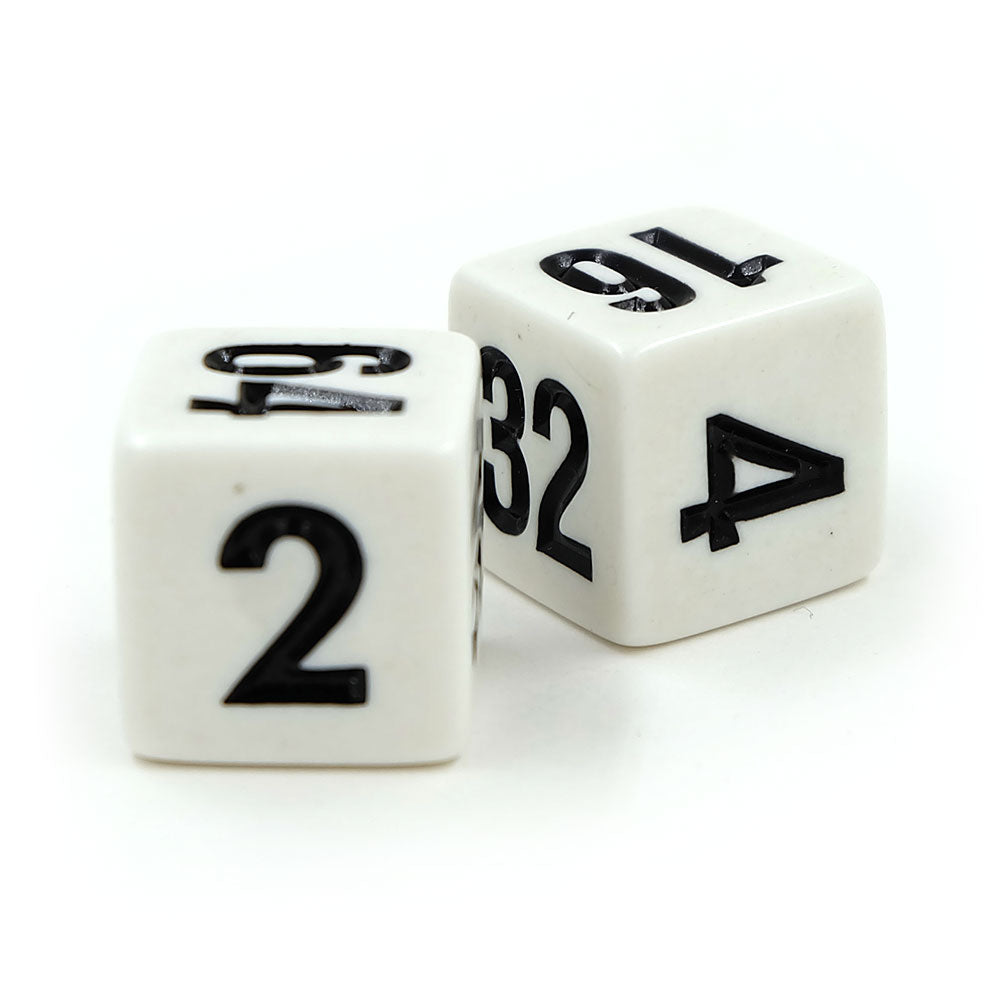 White double dice – Games