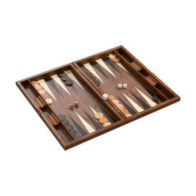 Skaksæt + Backgammon i Ahorn Stor