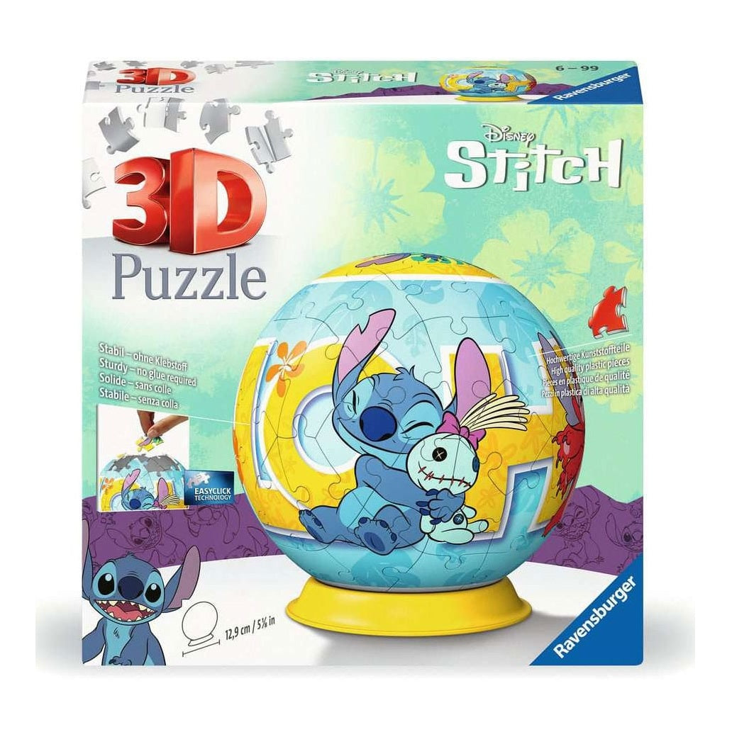 Puslespil 3D Disney Stitch - 73 brikker