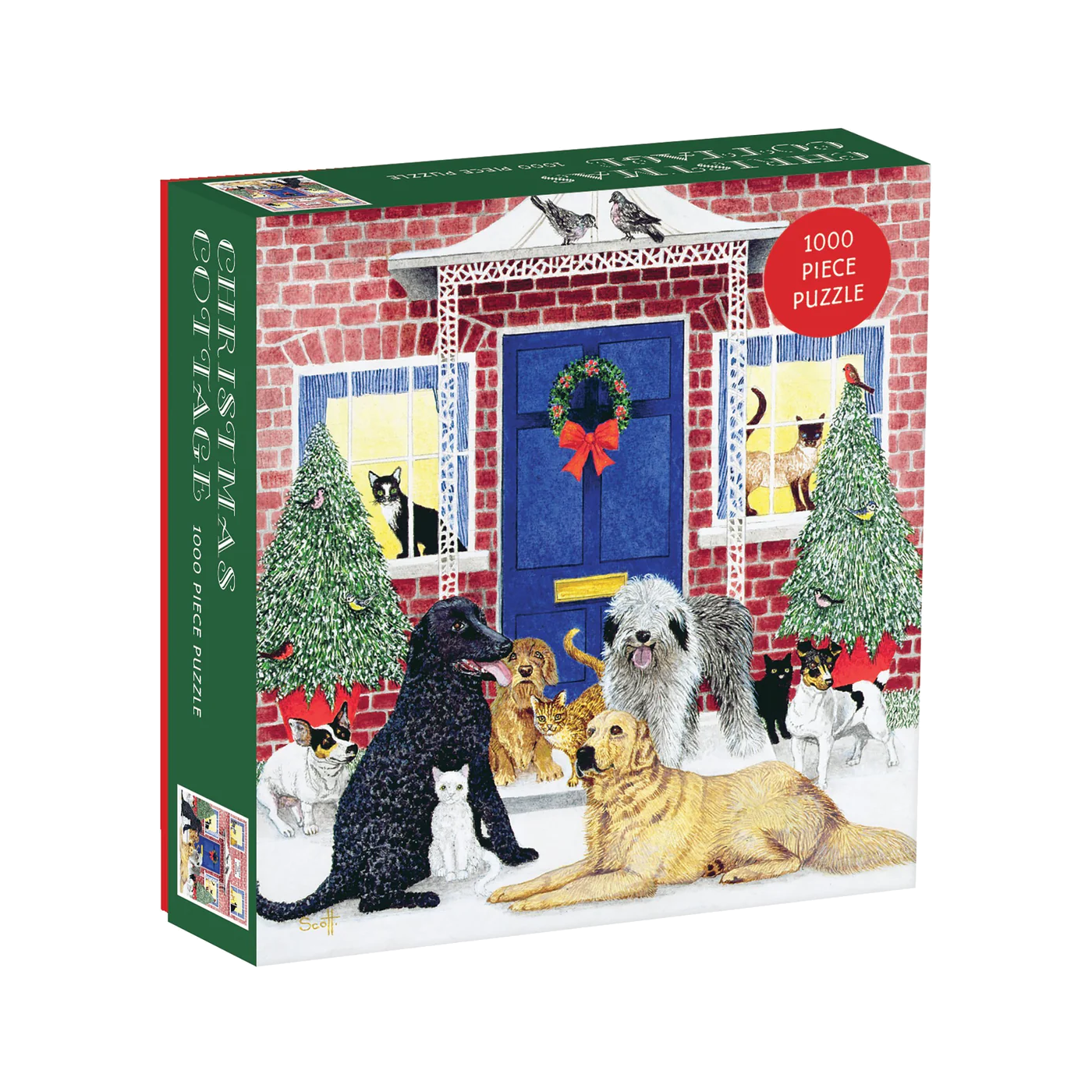 Christmas Cottage - 1000 brikker