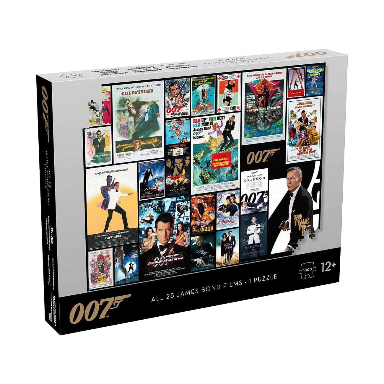 James Bond Poster - 1000 brikker