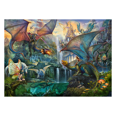 Magical Dragon Forest - 9000 brikker