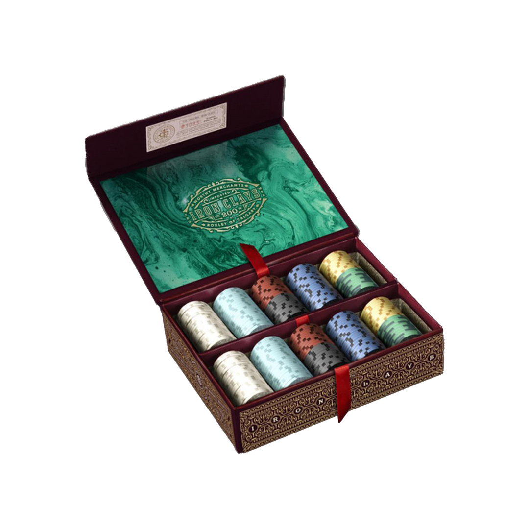 200 Roxley Iron Clays Tokens – Games