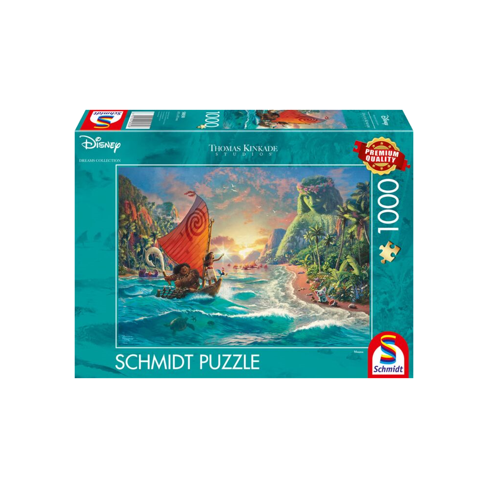 Kinkade: Moana - 1000 brikker