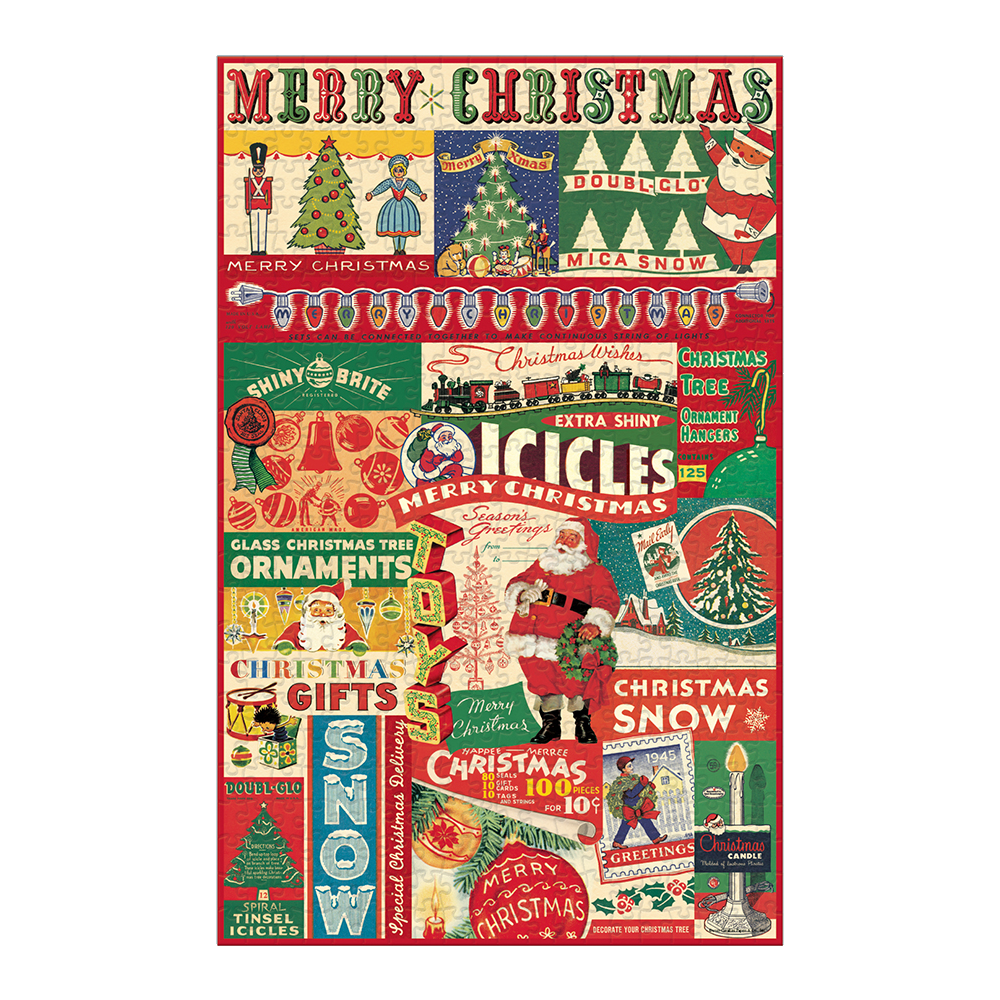 Vintage Christmas - 500 brikker