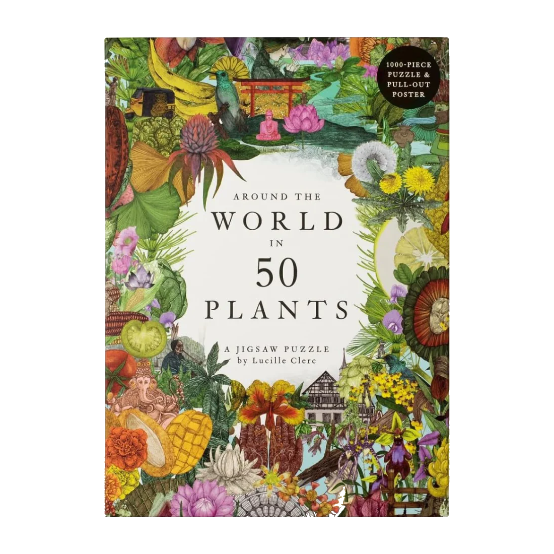 Around the World in 50 Plants - 1000 brikker
