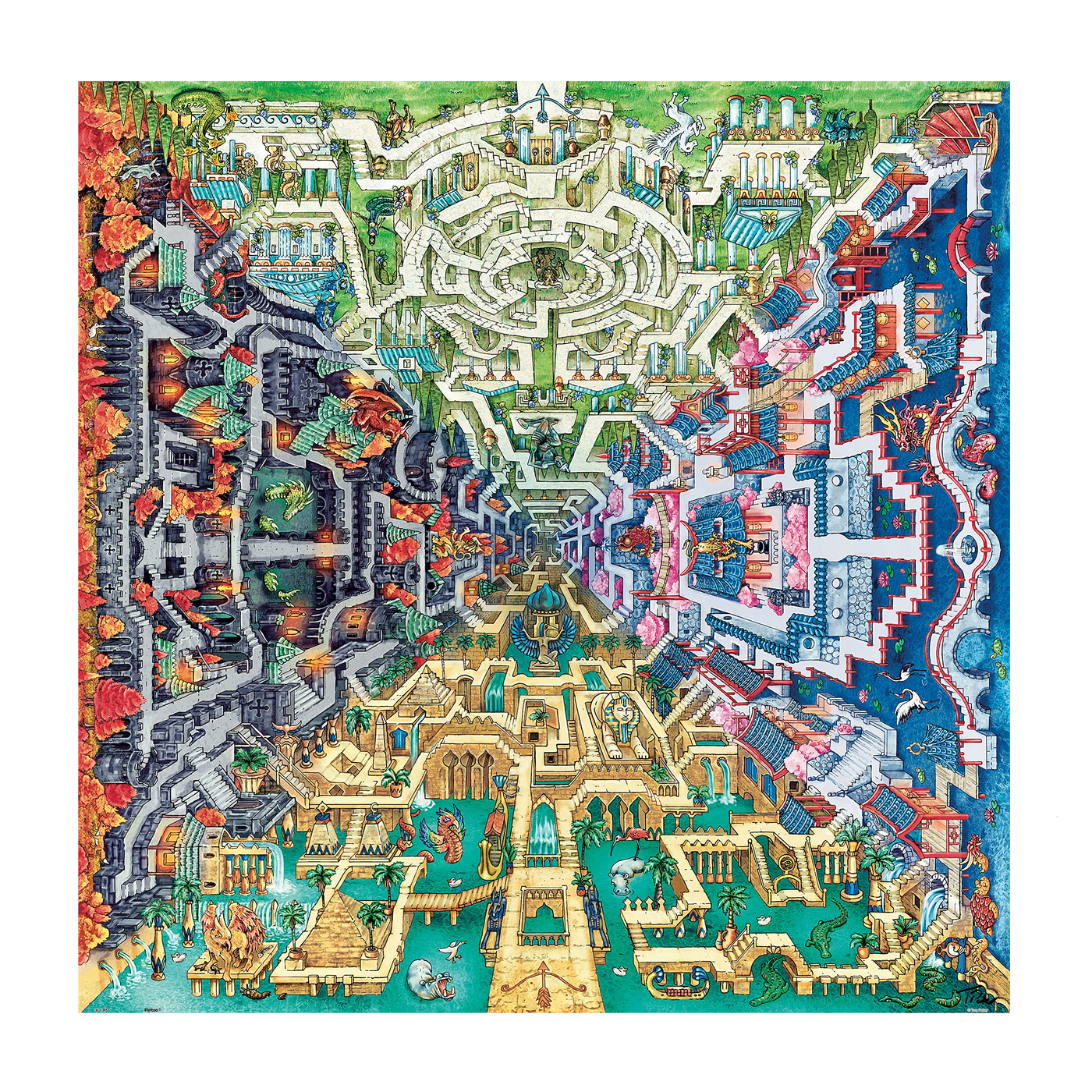 Myth Maze - 1600 brikker