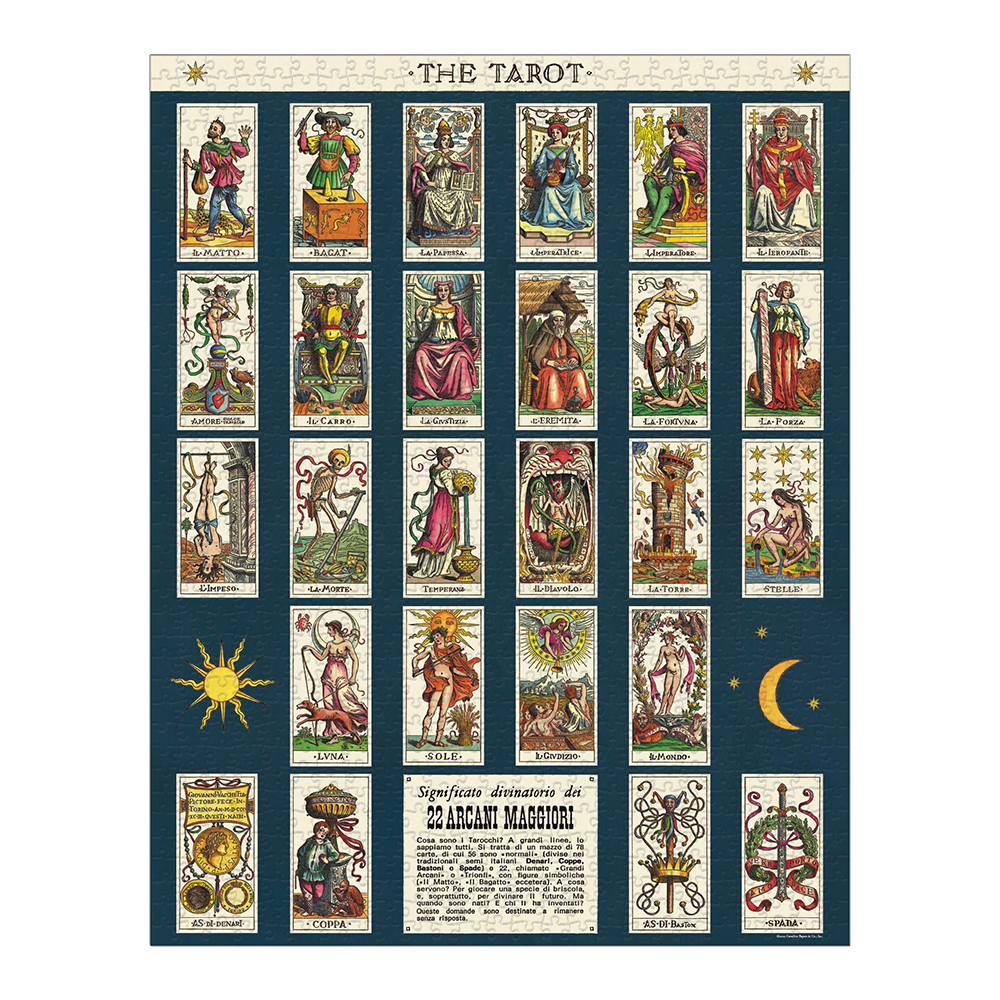 Tarot - 1000 brikker