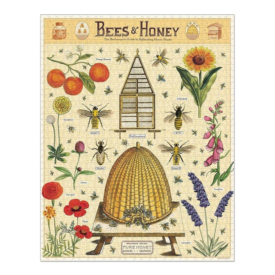 Bee and Honey - 1000 brikker