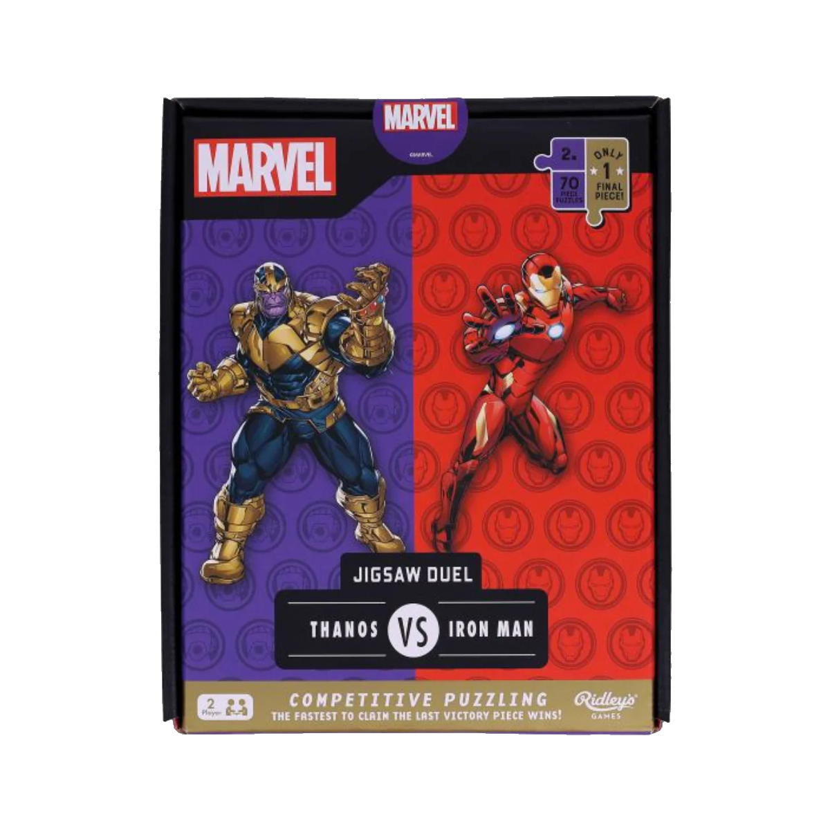 Jigsaw Duel: Avengers - 2x70 brikker