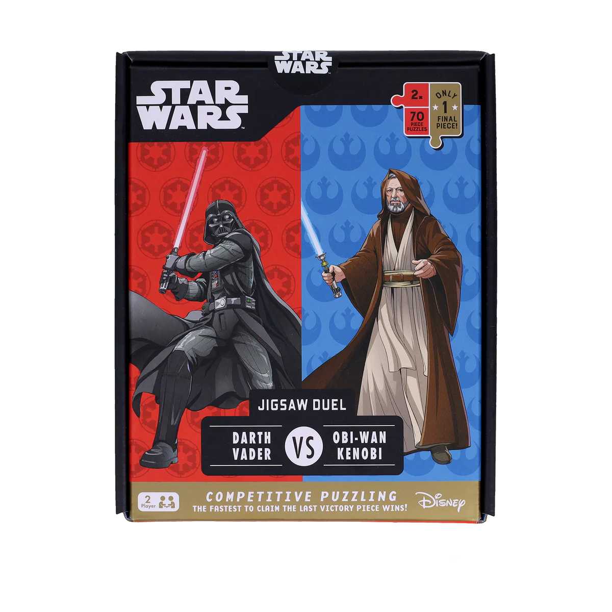 Jigsaw Duel: Star Wars - 2x70 brikker