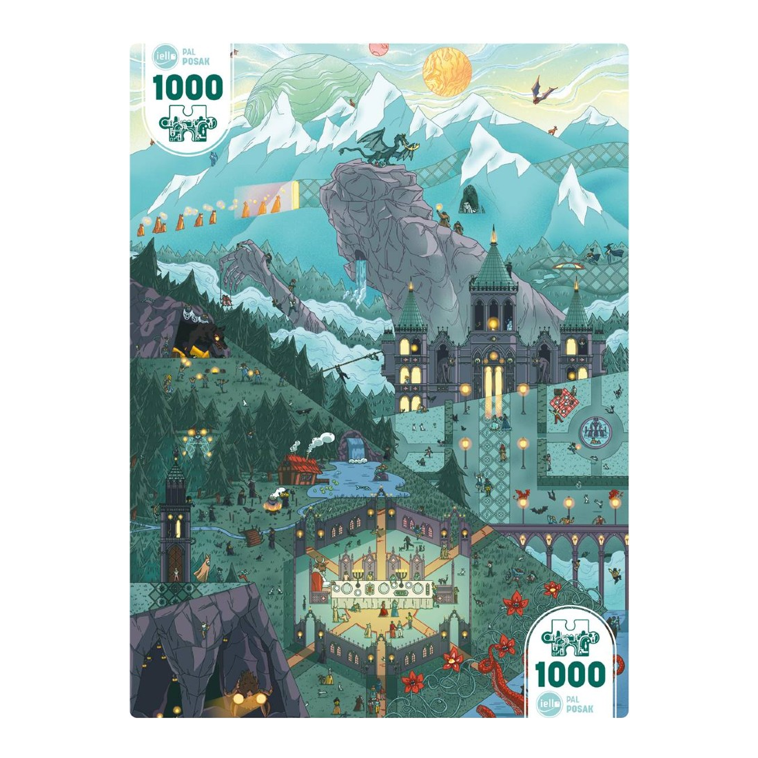 Chemins Obscurs - 1000 brikker