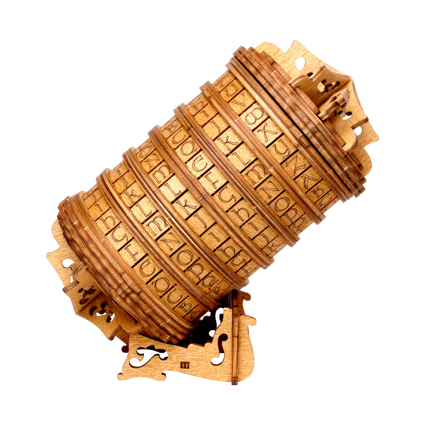 Cryptex i træ