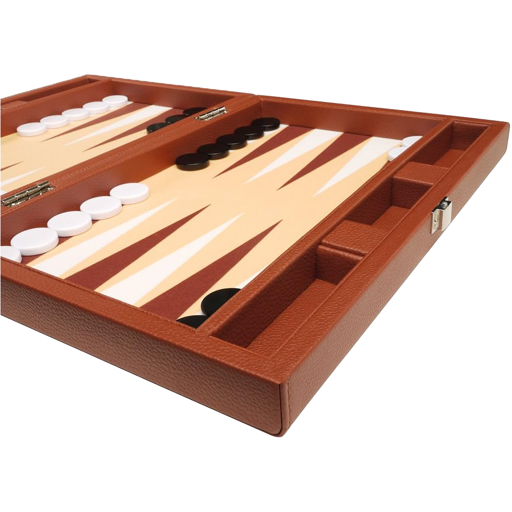 33 cm Desert Brown Backgammon