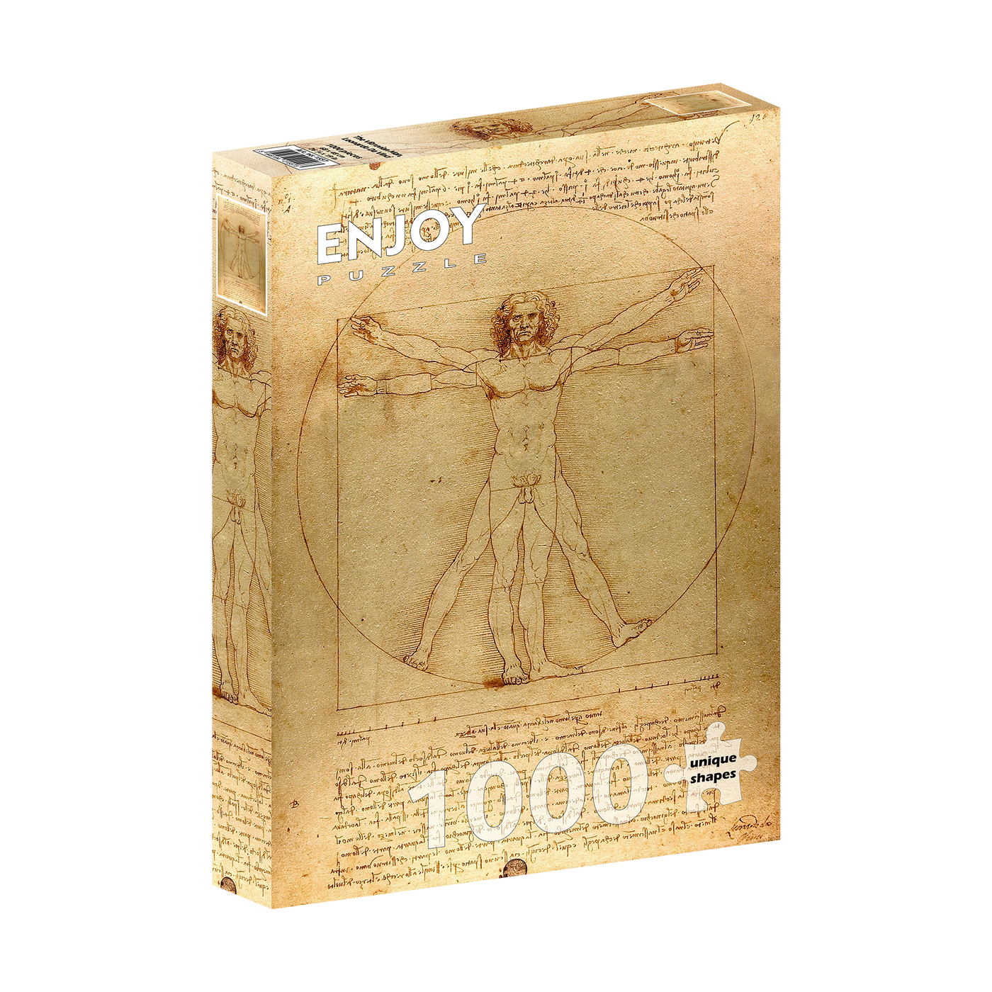 Da Vinci: The Vitruvian Man - 1000 brikker