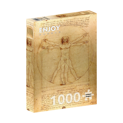 Da Vinci: The Vitruvian Man - 1000 brikker