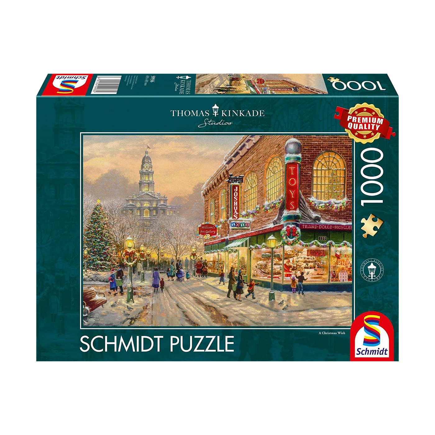 Kinkade: A Christmas Wish - 1000 brikker