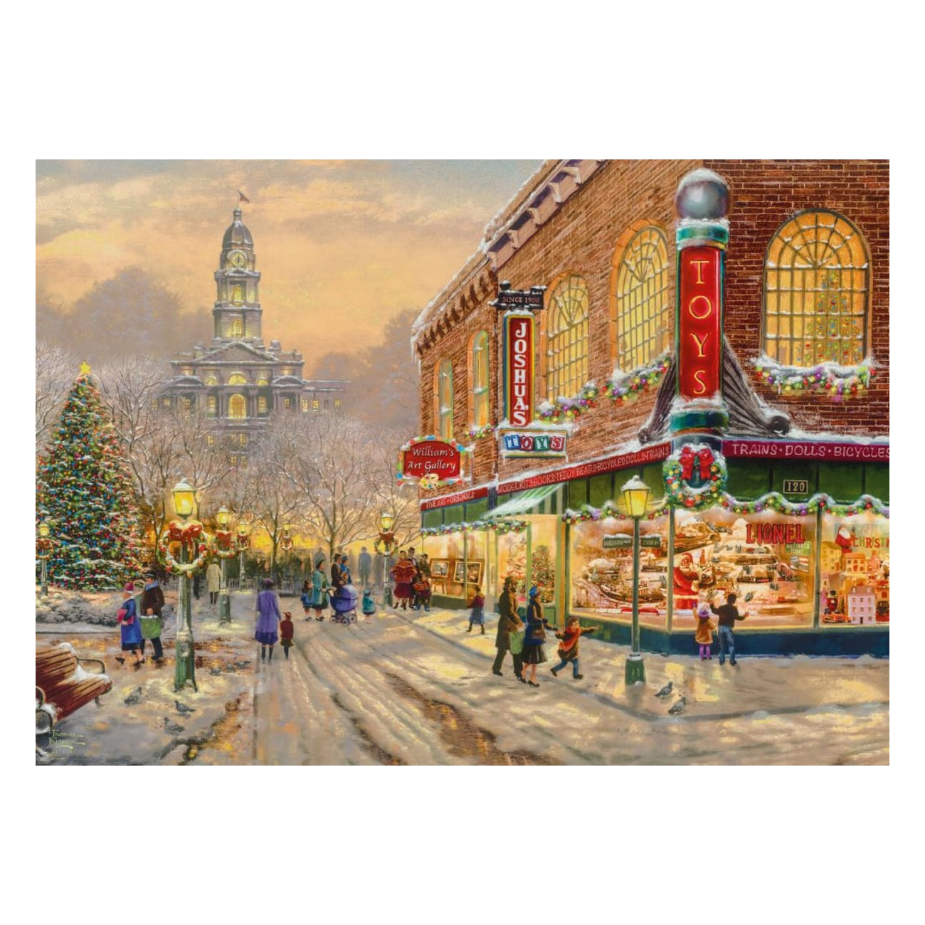 Kinkade: A Christmas Wish - 1000 brikker
