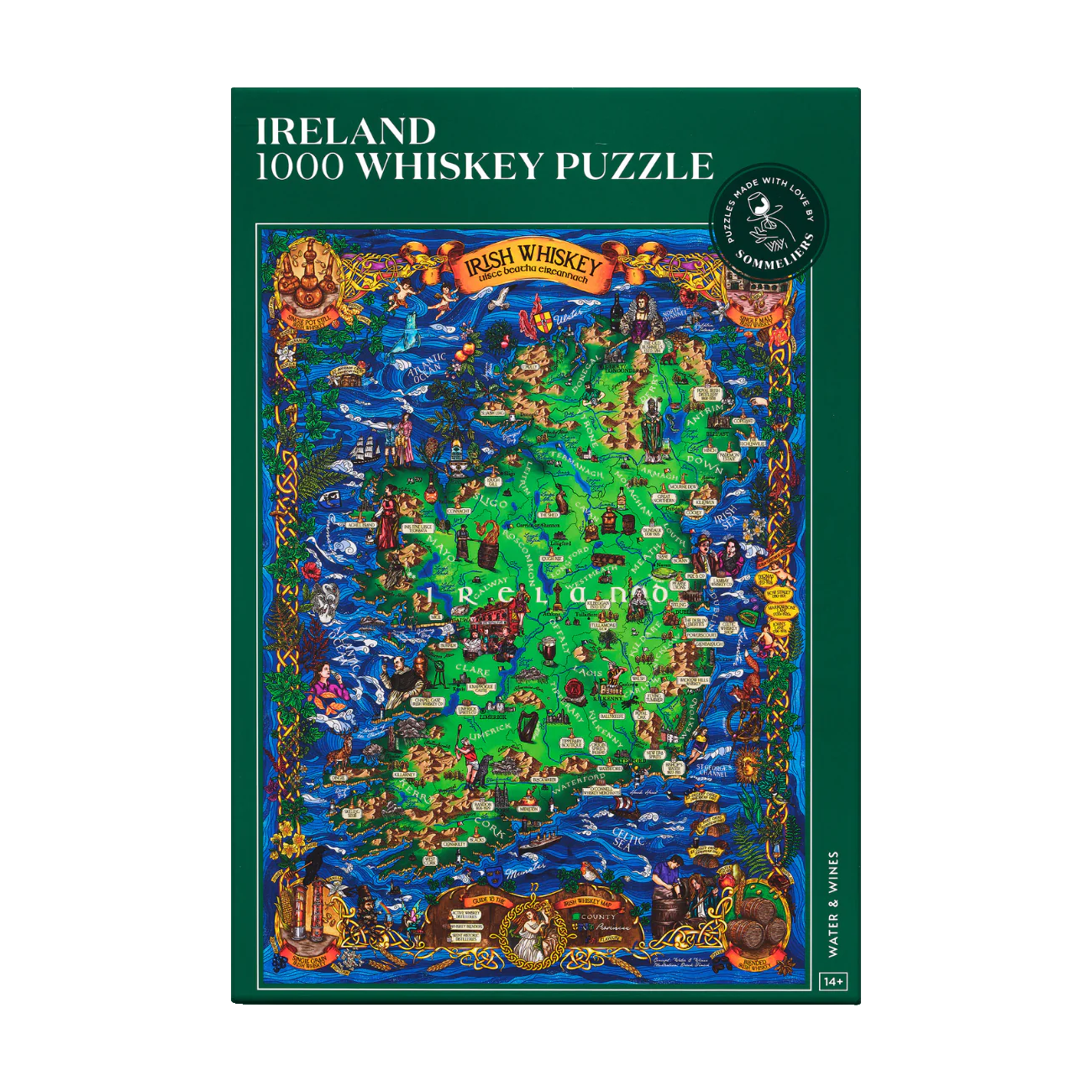 Whiskey Irland - 1000 brikker