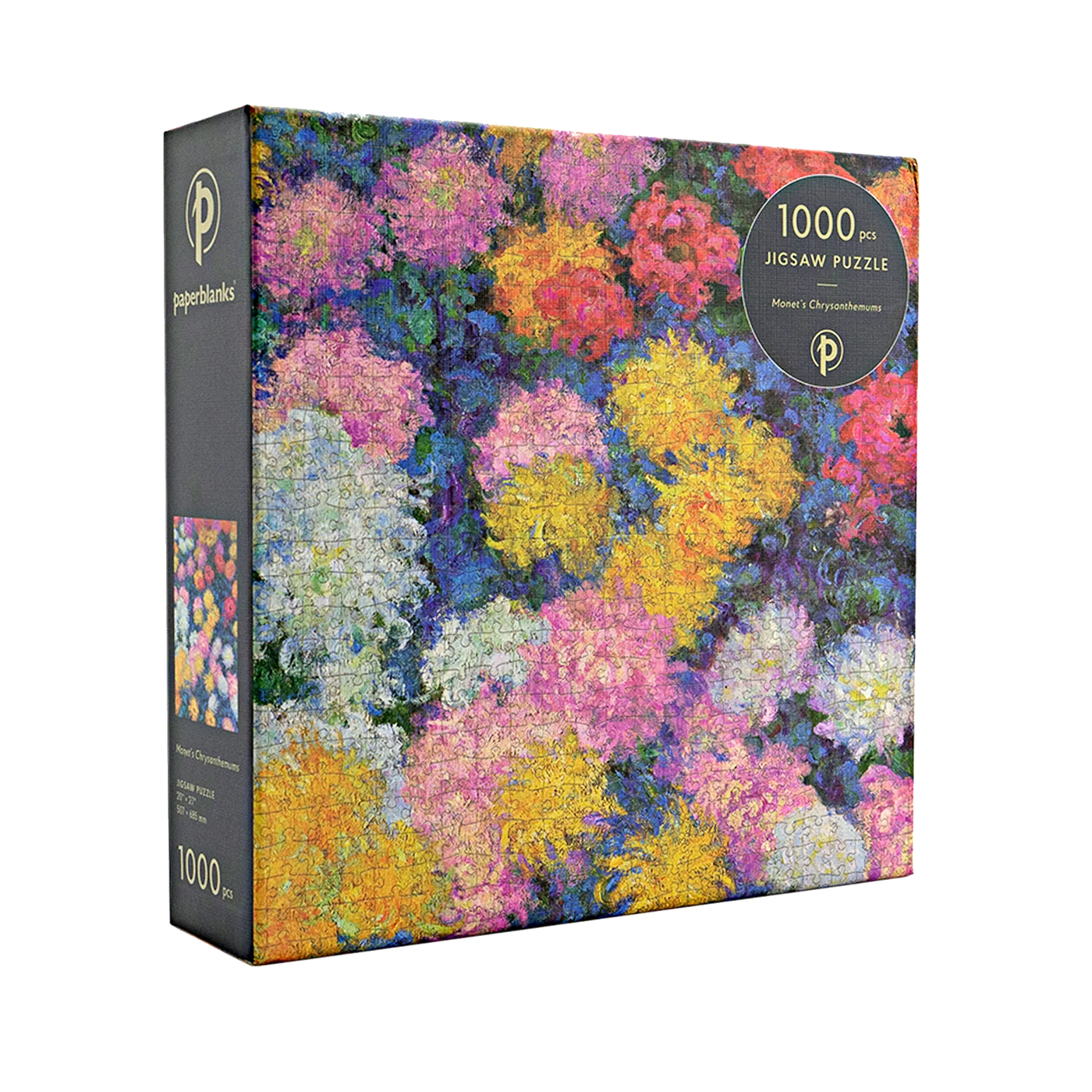 Monet's Chrysanthemums - 1000 brikker