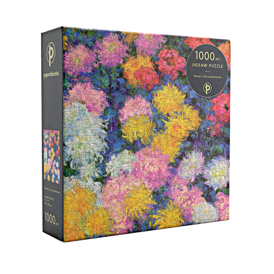 Monet's Chrysanthemums - 1000 brikker