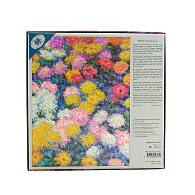 Monet's Chrysanthemums - 1000 brikker