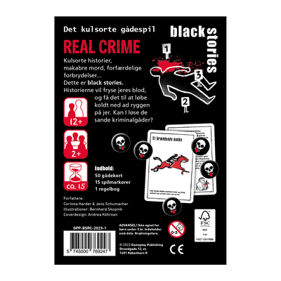 Black Stories - Real Crime (Dansk)