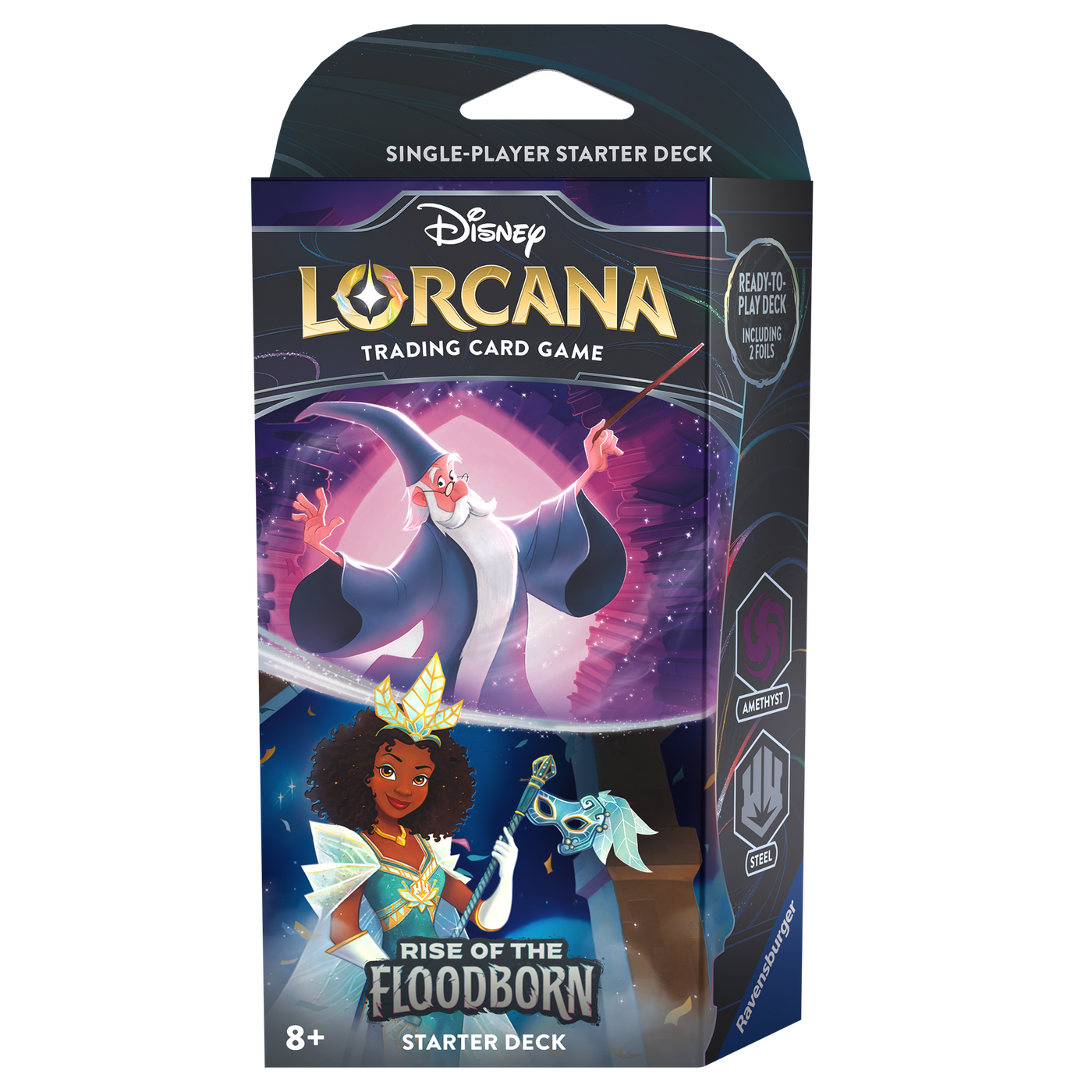 Disney Lorcana: Rise of the Floodborn - Merlin & Tiana Starter Deck