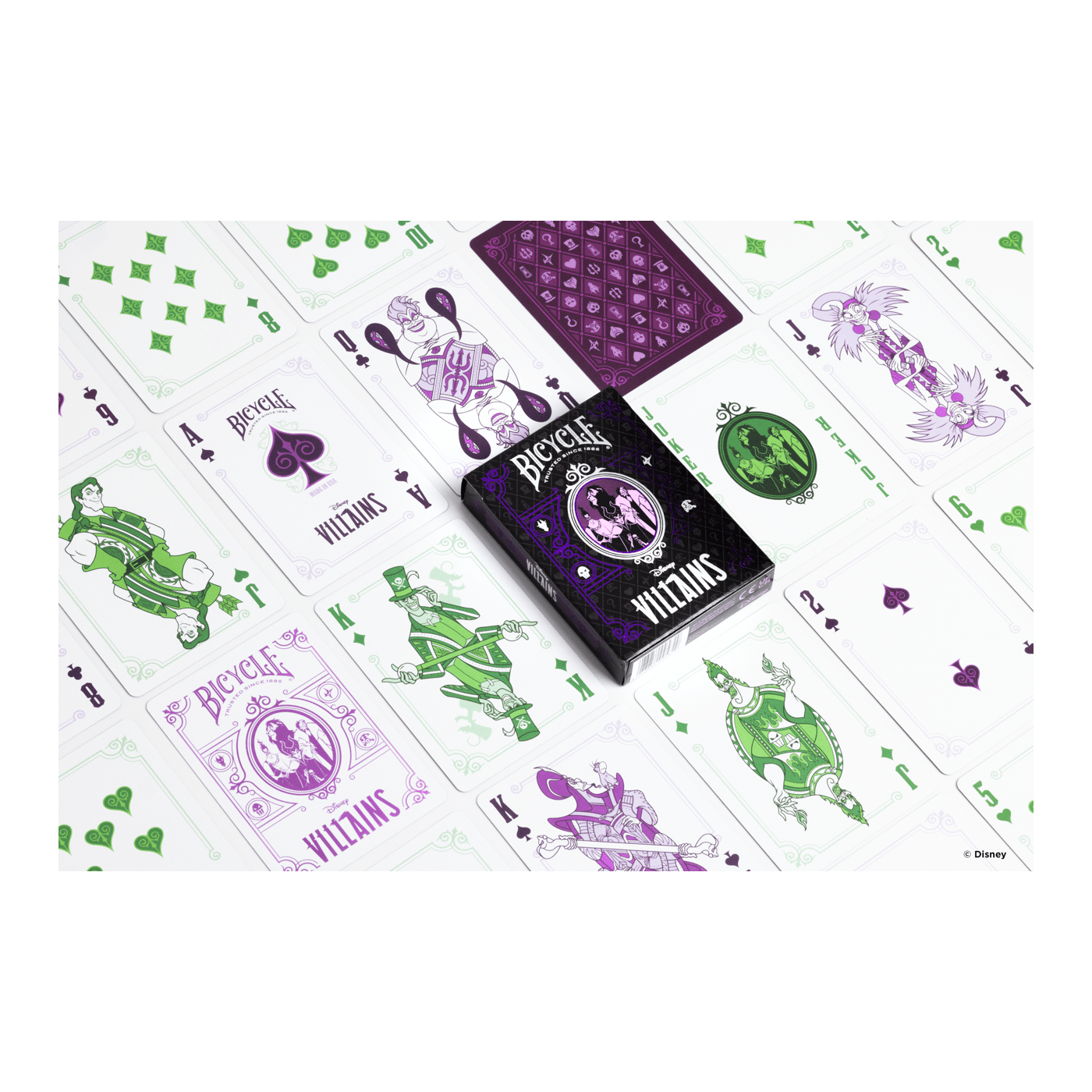 Disney Villains spillekort