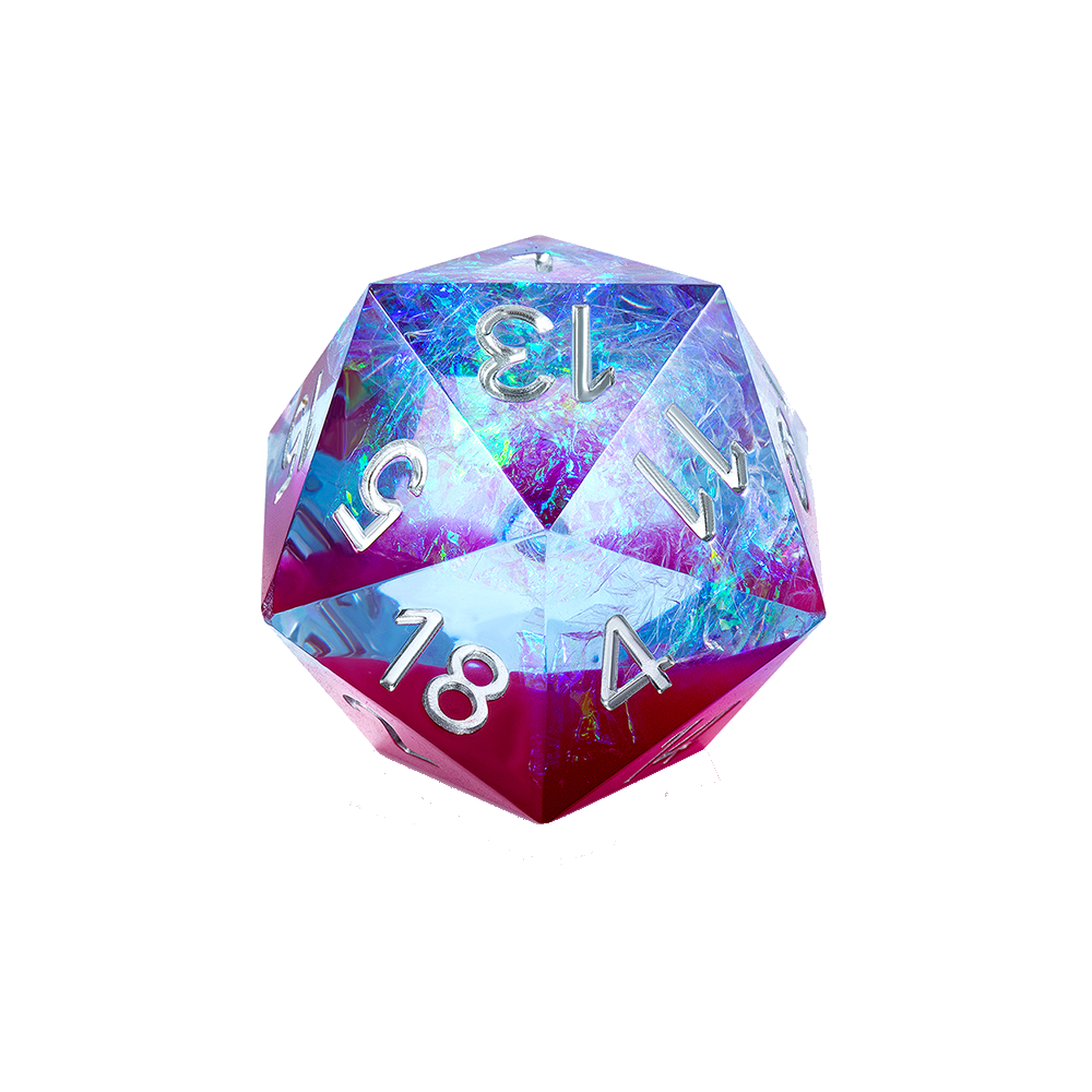 20 sidet Ice Crystal (33 mm)