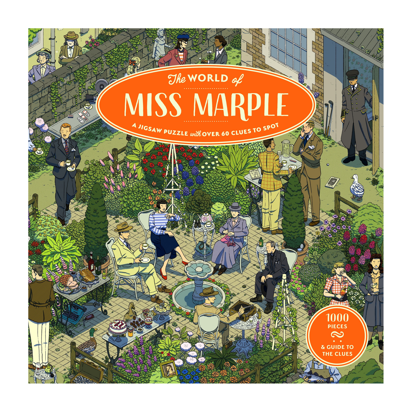 The World of Miss Marple - 1000 brikker