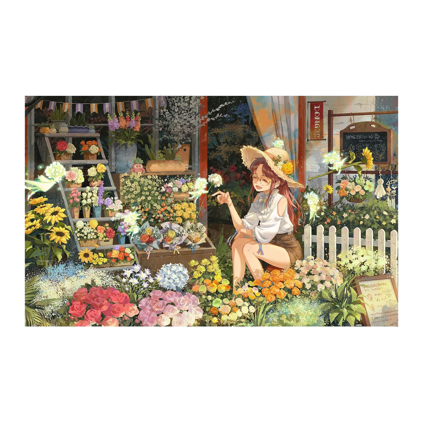 The Elf Florist - 1000 plastikbrikker