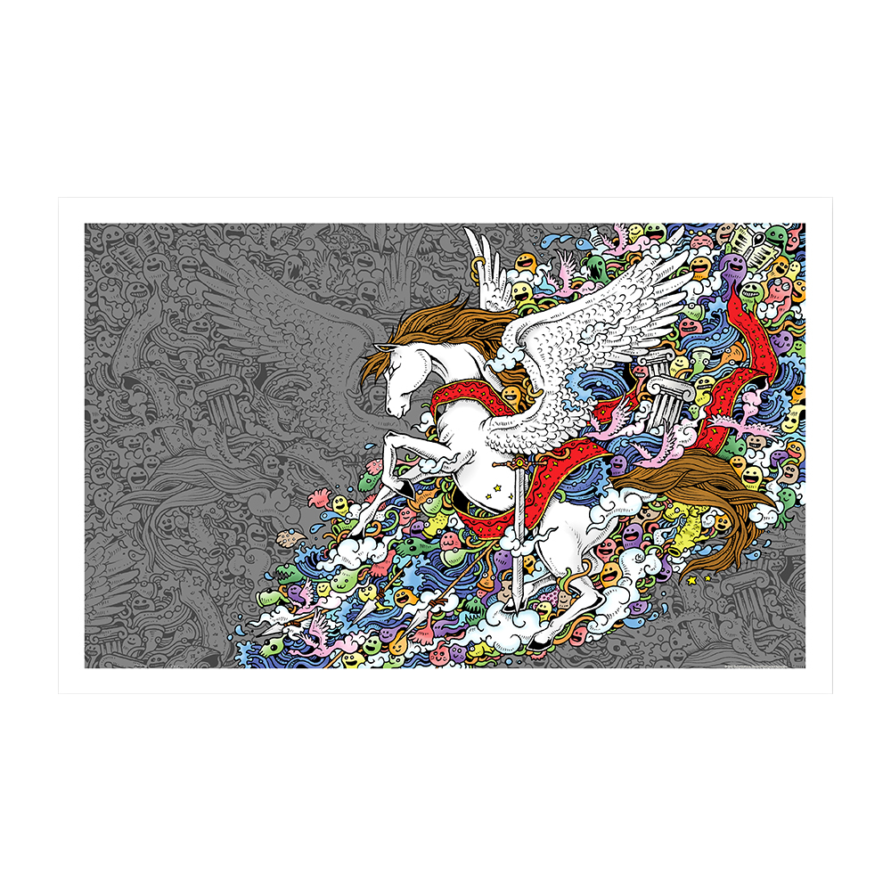 Pegasus - 1000 plastikbrikker