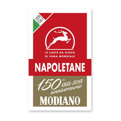 Napoletane Spillekort Rød
