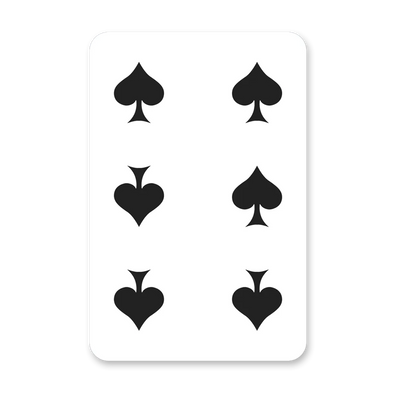 Baccará Spillekort Rød